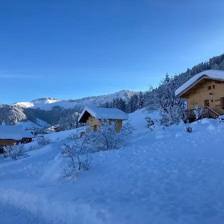 Chalets Savoie Les Chalets D'Heidi Notre-Dame-de-Bellecombe Exterior photo